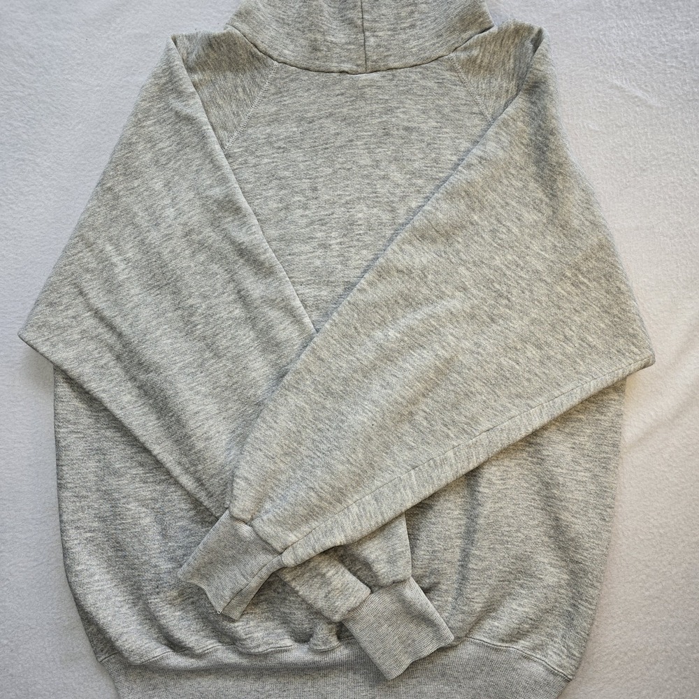 Vtg 90s Janice Thomsen Deer Hoodie XL Ultra Sweats Wildlife Gorpcore USA Grandpa - Picture 10 of 10